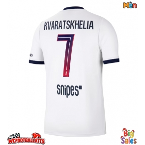 Paris Saint-Germain Khvicha Kvaratskhelia #7 Replica Away Stadium Shirt 2026-27 Short Sleeve